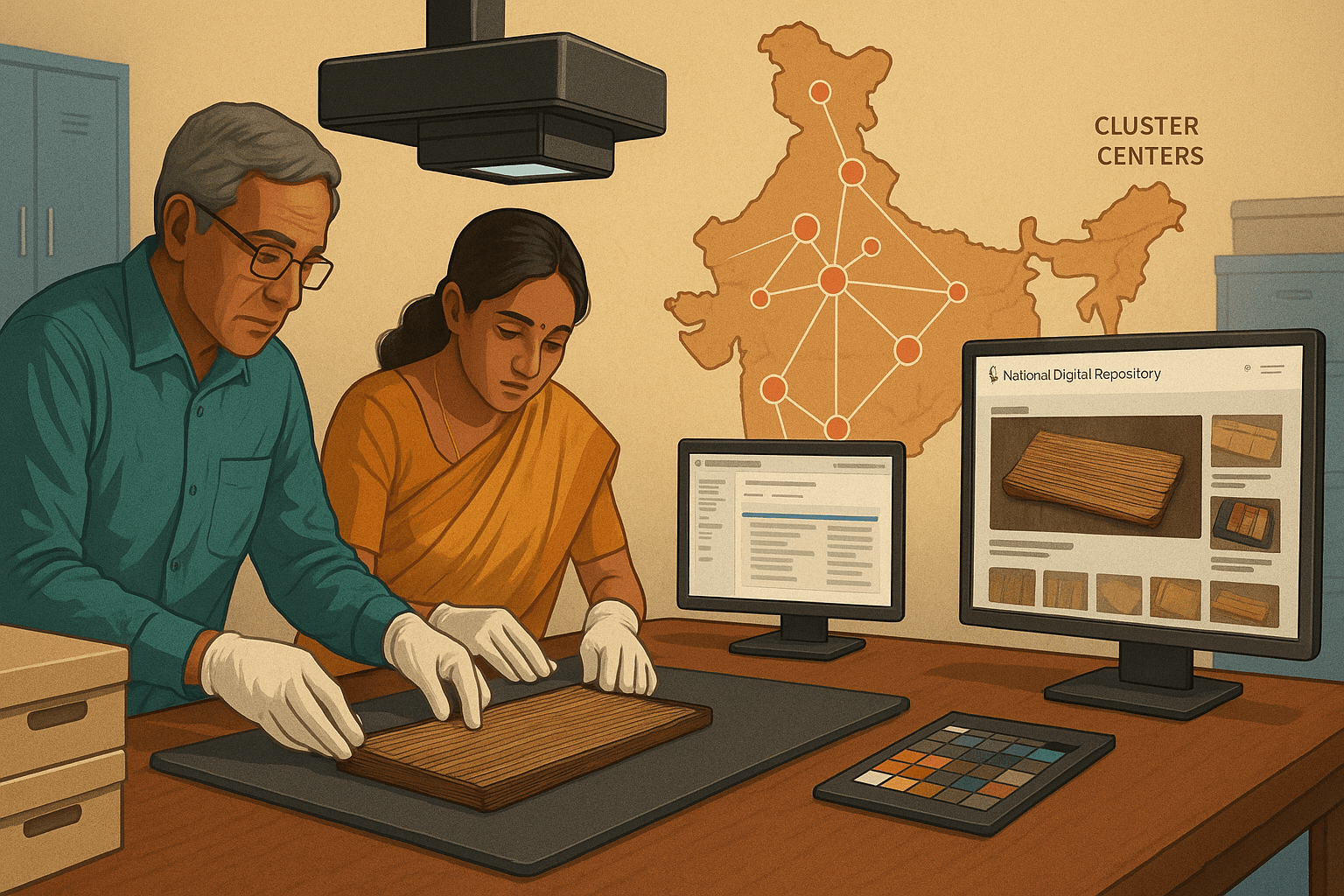 Gyan Bharatam Mission to ink pacts with 20 institutes — cluster model, National Digital Repository.