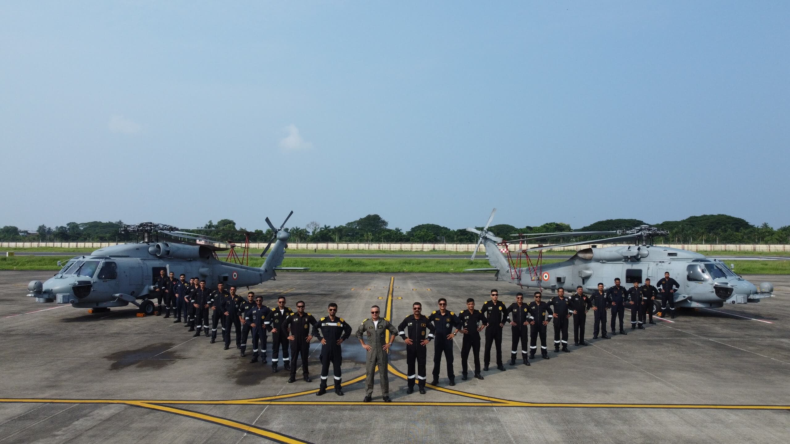 MH-60R Squadron INAS 335 at INS Hansa