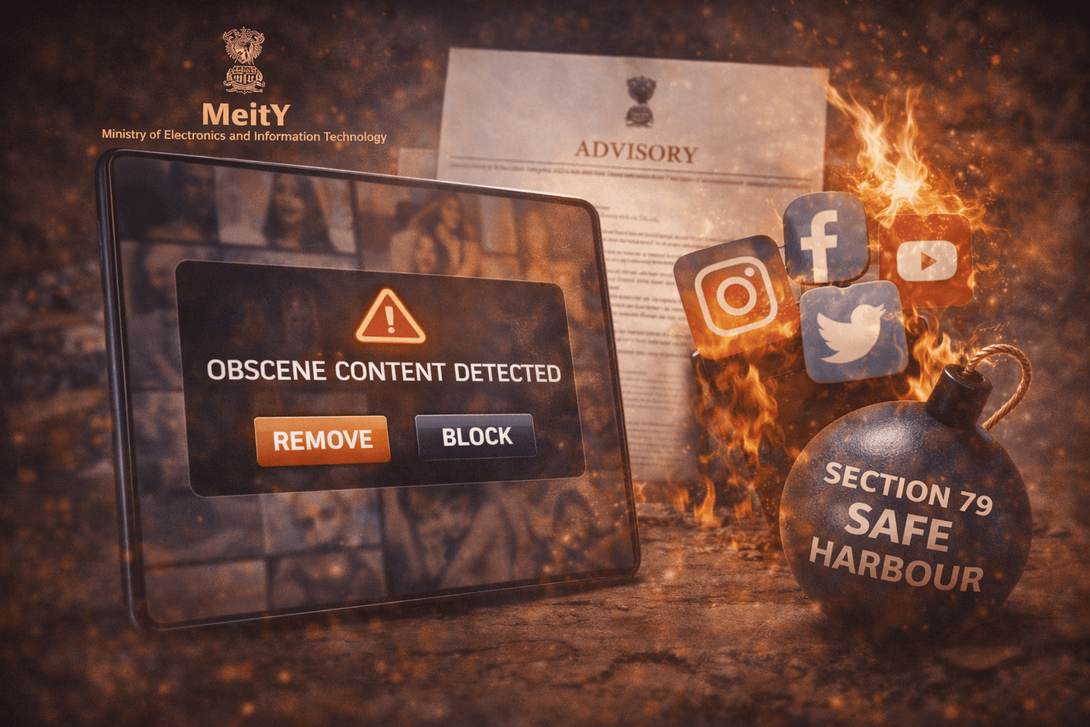 MeitY’s  Advisory Tightens the Screw on Social Platforms